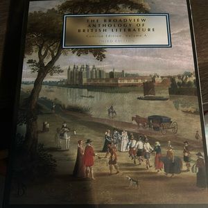 “The Broadview of Anthropology of British Literature” Volume A, 3rd Edition